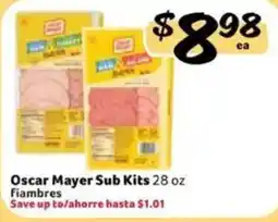 Fresco y Más Oscar Mayer Sub Kits offer