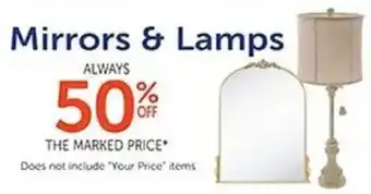 Mirrors & Lamps