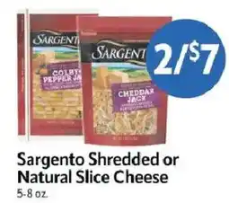Homeland Market Sargento Shredded or Natural Slice Cheese offer