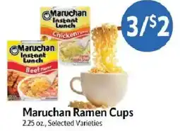 Homeland Market Maruchan Ramen Cups offer