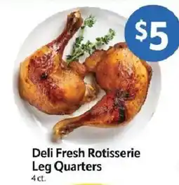 Homeland Market Deli Fresh Rotisserie Leg Quarters offer
