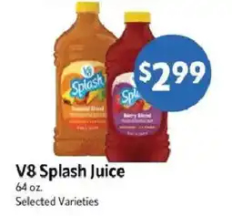Homeland Market V8 Splash Juice offer