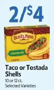 Homeland Market Old El Paso Taco or Tostada Shells offer