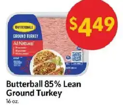 Homeland Market Butterball ground turkey offer