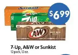 Homeland Market 7-up, a&w or sunkist offer