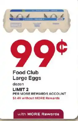 Coborn's Food Club Large Eggs offer
