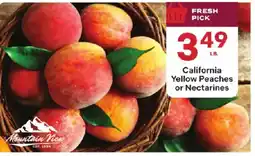 Coborn's Mountain View California Yellow Peaches or Nectarines offer
