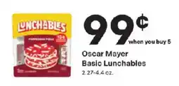 Coborn's Oscar Mayer Basic Lunchables offer