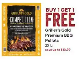 Coborn's Griller's Gold Premium BBQ Pellets offer