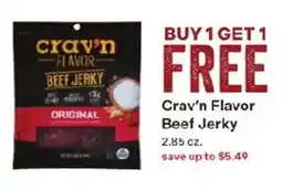 Coborn's Crav'n Flavor Beef Jerky offer