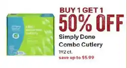 Coborn's Simply Done Combo Cutlery offer