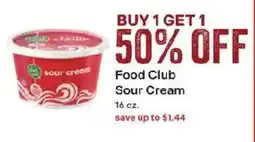Coborn's Food Club Sour Cream offer