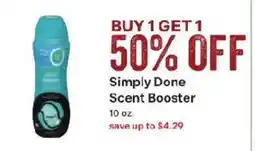 Coborn's Simply Done Scent Booster offer