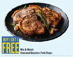 Homeland Market Seasoned Boneless Pork Chops offer