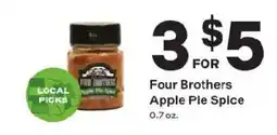 Coborn's Four Brothers Apple Pie Spice offer