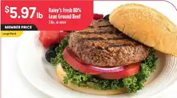 Raley's Raley's Fresh Ground Beef offer