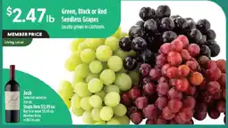 Raley's Josh Selected Varieties offer