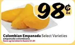 Fresco y Más Colombian Empanada offer