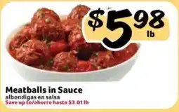 Fresco y Más Meatballs in Sauce offer