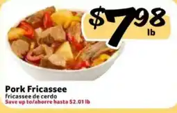 Fresco y Más Pork Fricassee offer