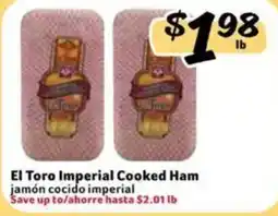 Fresco y Más El Toro Imperial Cooked Ham offer