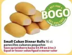 Fresco y Más Small Cuban Dinner Rolls offer