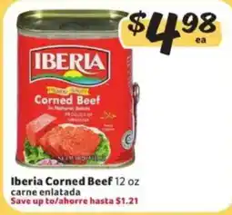 Fresco y Más Iberia Corned Beef offer