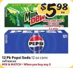 Fresco y Más Pepsi Soda offer