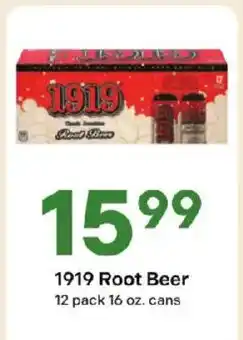 Coborn's 1919 root beer offer