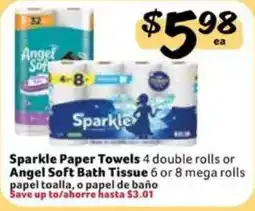Fresco y Más Sparkle Paper Towels offer