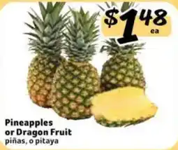 Fresco y Más Pineapples or Dragon Fruit offer