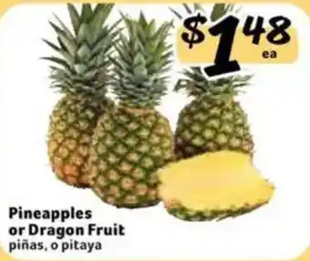 Fresco y Más Pineapples or Dragon Fruit offer