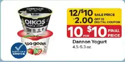 Coborn's Dannon Yogurt offer