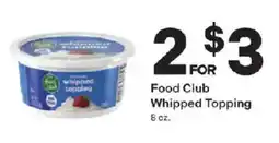 Coborn's Food Club Whipped Topping offer