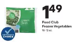 Coborn's Food Club Frozen Vegetables offer