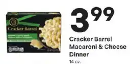 Coborn's Cracker Barrel Macaroni & Cheese Dinner offer