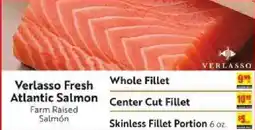 Save Mart Verlasso Fresh Atlantic Salmon offer