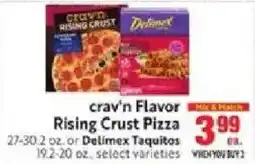 Save Mart Craw'n Flavor Rising Crust Pizza offer