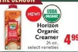 Save Mart Horizon Organic Creamer offer
