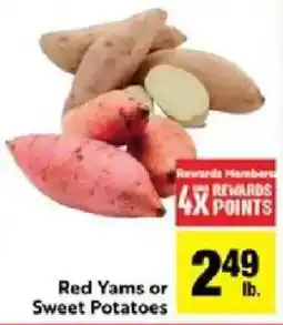 Save Mart Red Yams or Sweet Potatoes offer