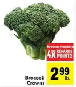 Save Mart Broccoli Crowns offer