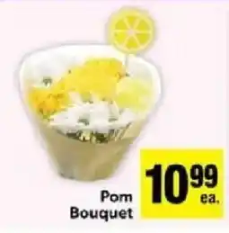 Save Mart Pom Bouquet offer