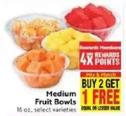 Save Mart Medium Fruit Bowls offer