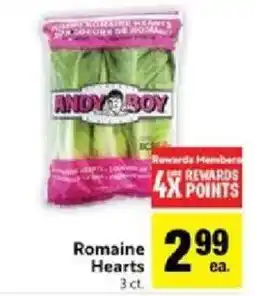 Save Mart Andy Boy Romaine Hearts offer