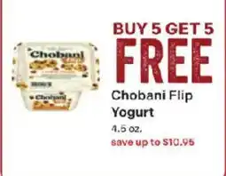 Coborn's Chobani Flip Yogurt offer