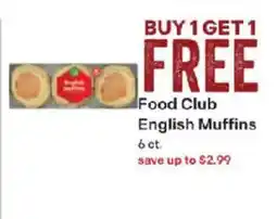 Coborn's Food Club English Muffins offer