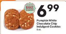 Coborn's Bake Shoppe pumpkin white chocolate chip indulgent cookies offer