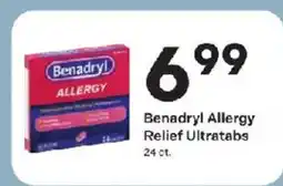 Coborn's Benadryl Allergy Relief Ultratabs offer