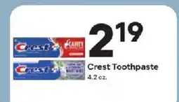 Coborn's Crest toothpaste offer