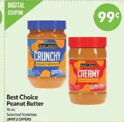 Homeland Market Best Choice Peanut Butter offer